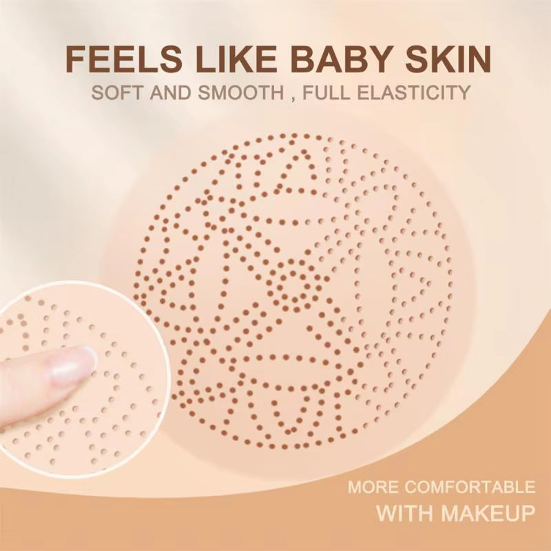 Glowveil Mushroom Air Cushion CC Cream – Lightweight, Long-Lasting Moisture & Natural Brightening Coverage