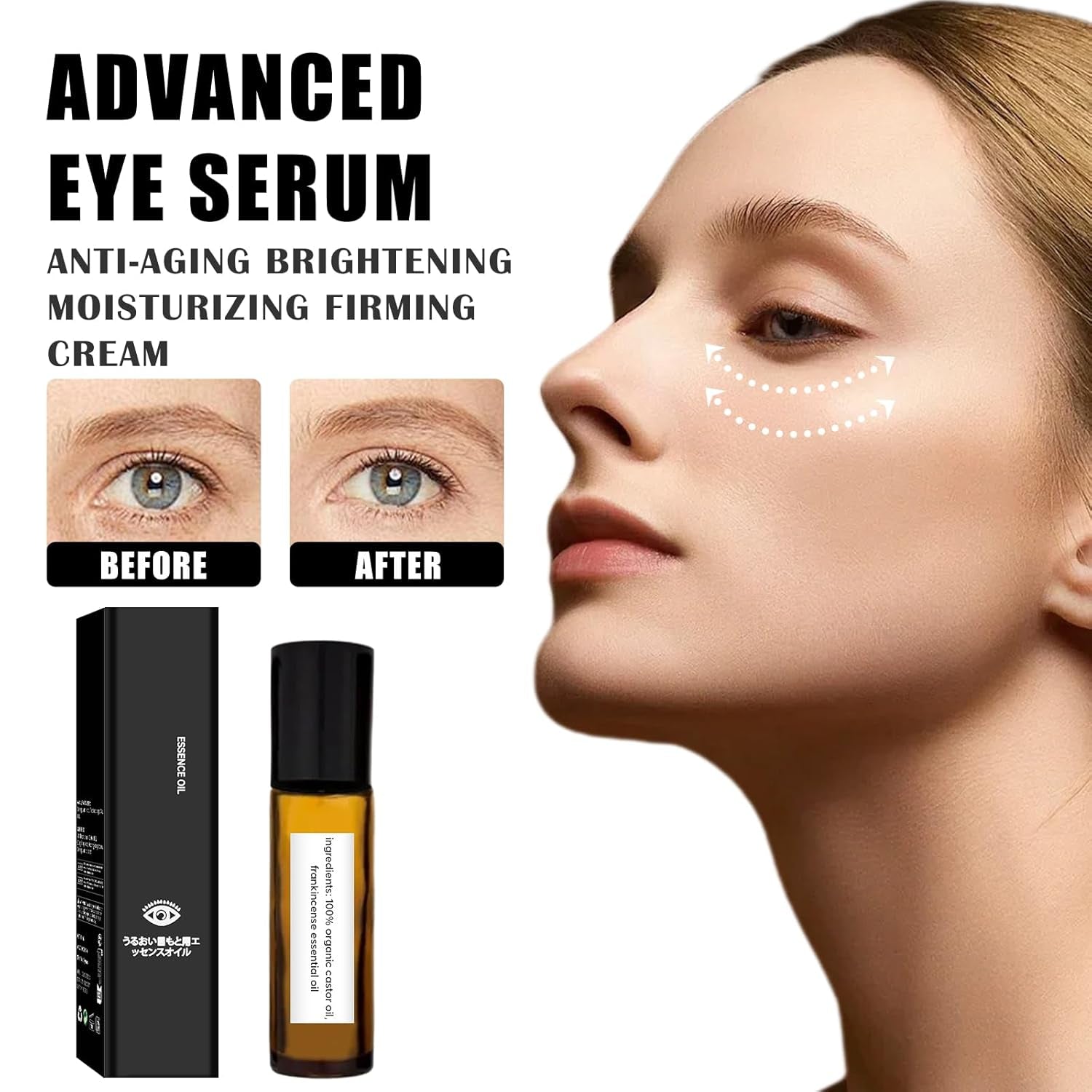 Radiance Revive Rollerball Duo – Castor & Frankincense Eye Elixir (2PCS)